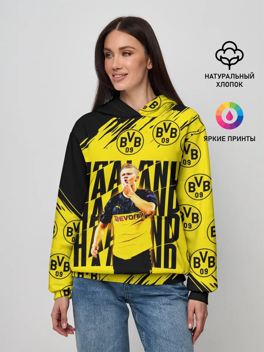 Женское худи / ЭРЛИНГ ХОЛАНД / ERLING HAALAND