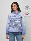 Женское худи / Косяк рыбы