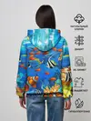 Женское худи / Коралловые рыбки