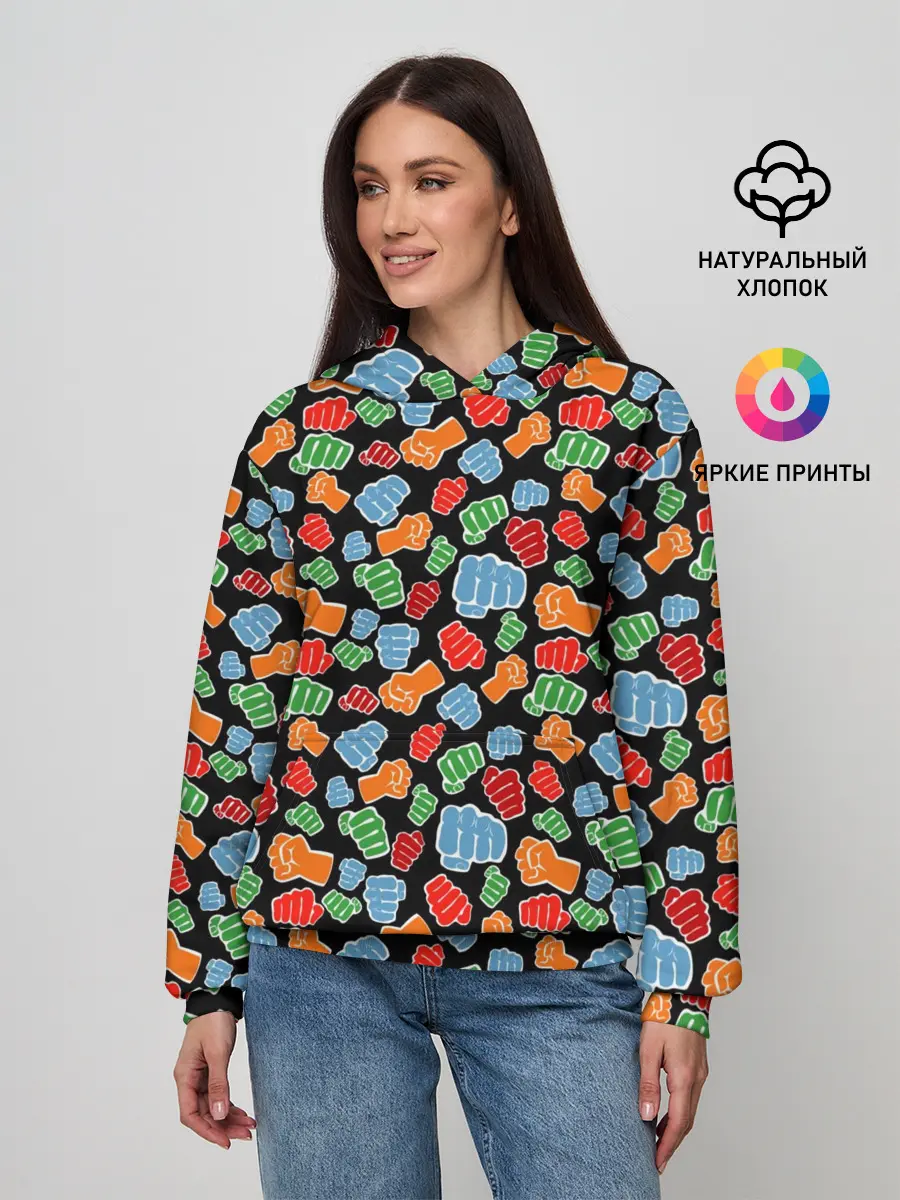 Женское худи / Бойцовский Клуб