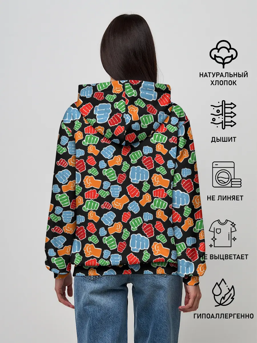 Женское худи / Бойцовский Клуб