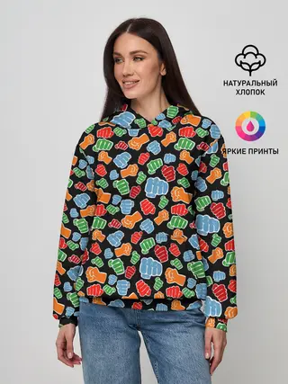 Женское худи / Бойцовский Клуб