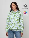 Женское худи / Веселые лягушки