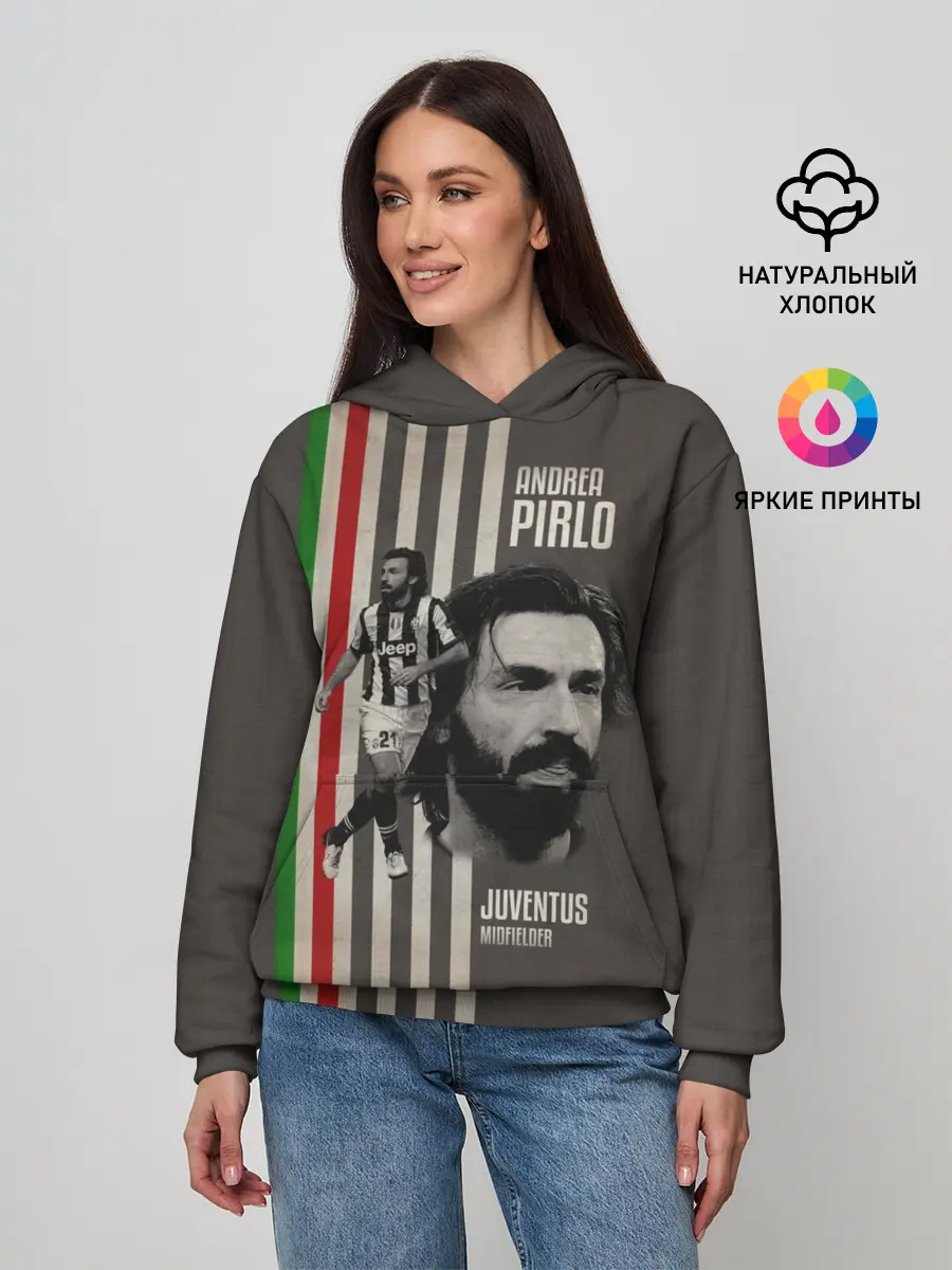 Женское худи / Andrea Pirlo