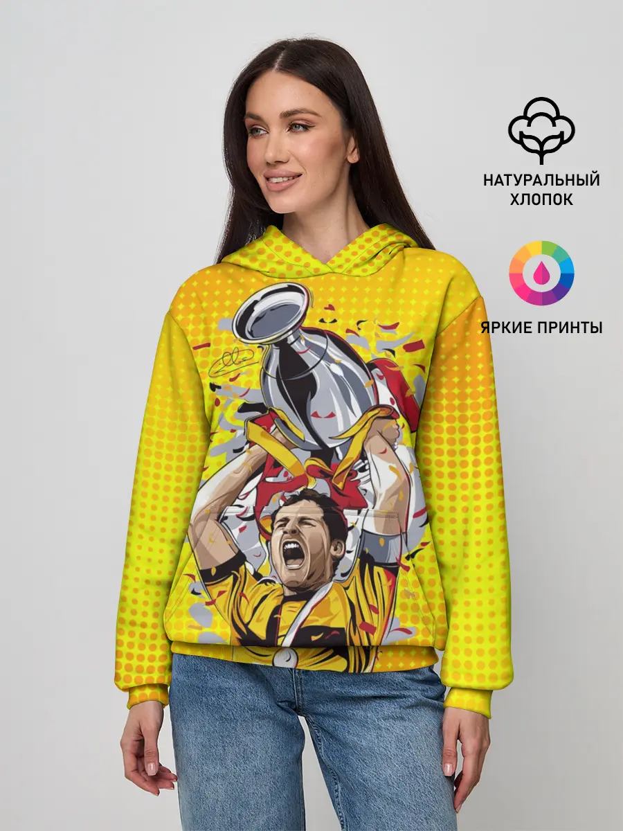 Женское худи / Iker Casillas