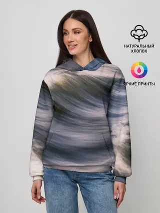 Женское худи / Море волнуется