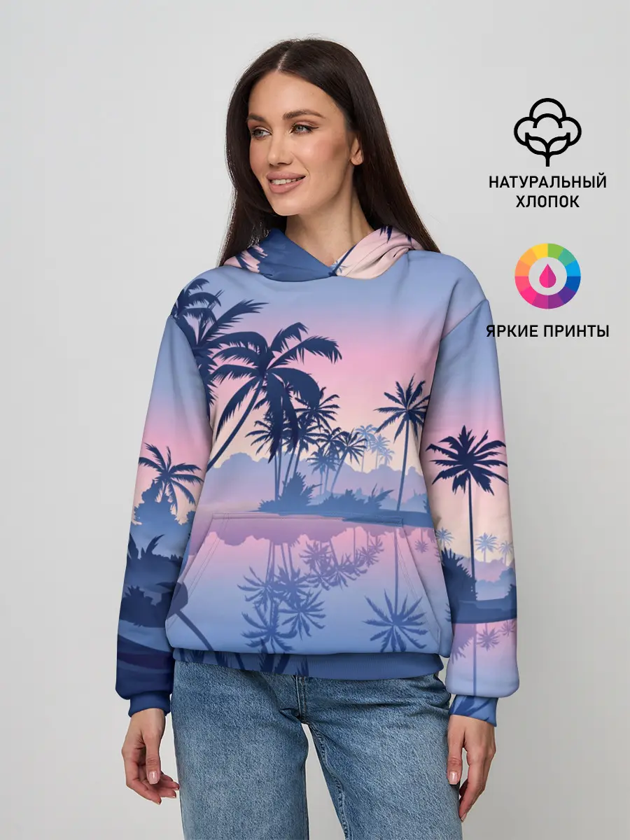 Женское худи / Тихая заводь