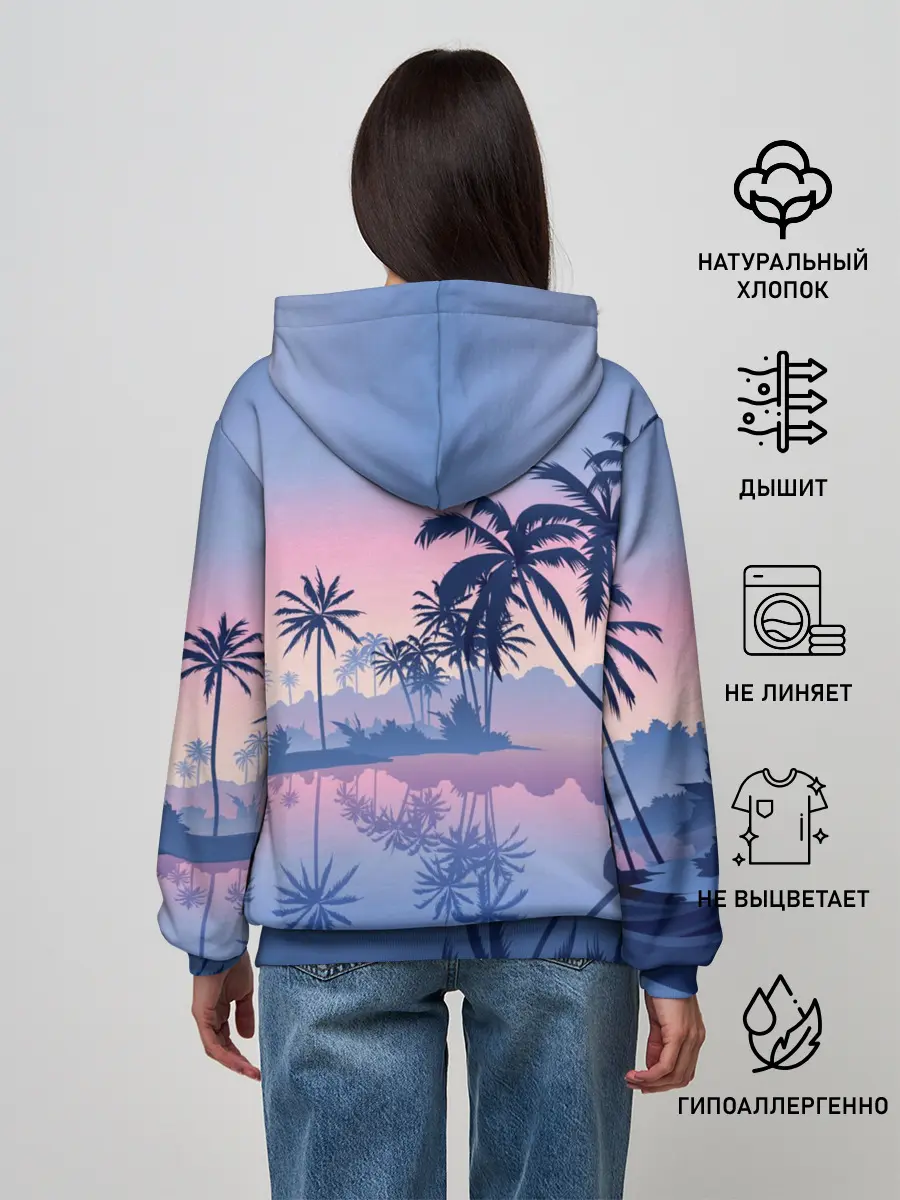 Женское худи / Тихая заводь