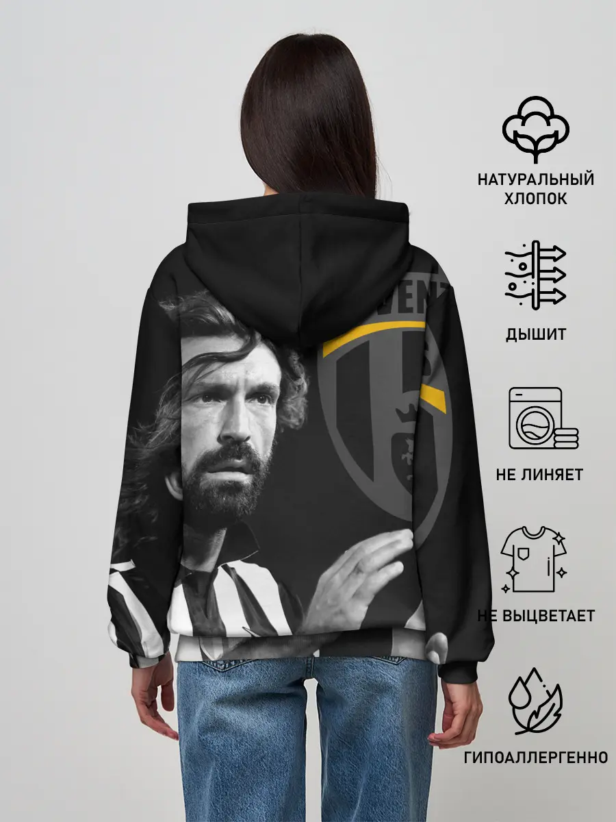 Женское худи / Андреа Пирло