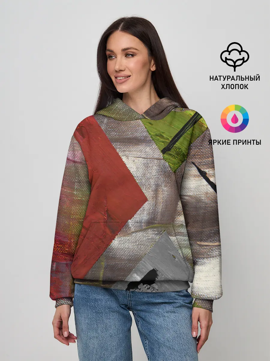 Женское худи / Art Abstraction