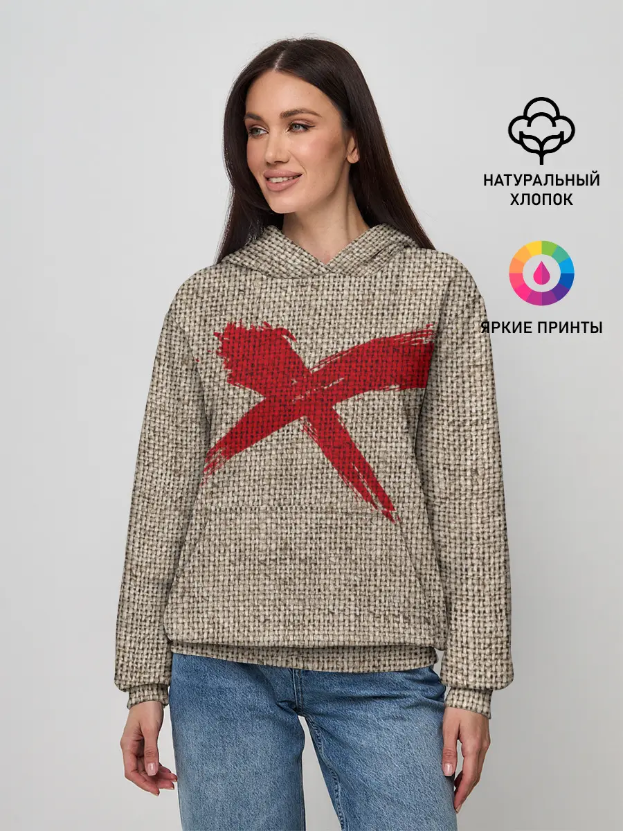 Женское худи / Red Cross