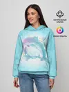 Женское худи / Два дельфина