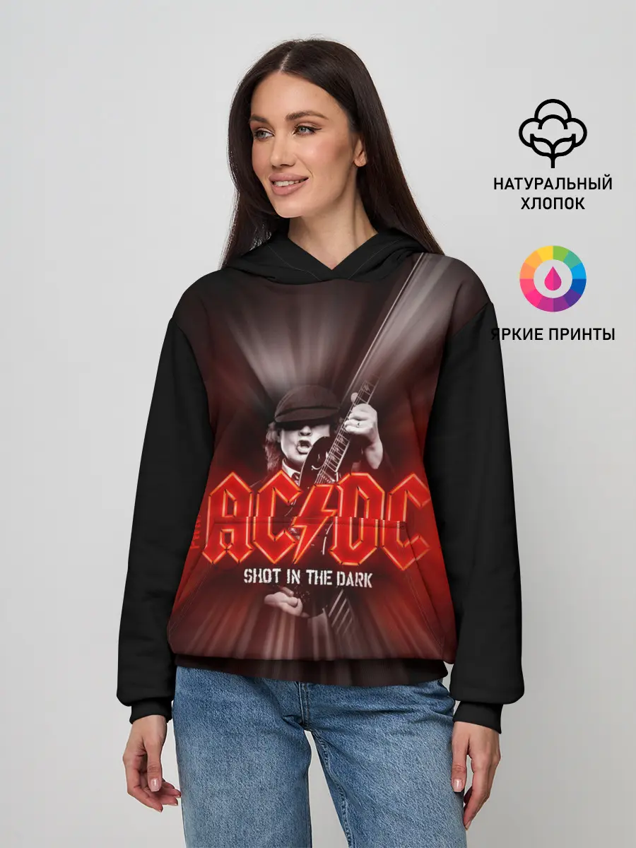 Женское худи / AC/DC: Angus Young