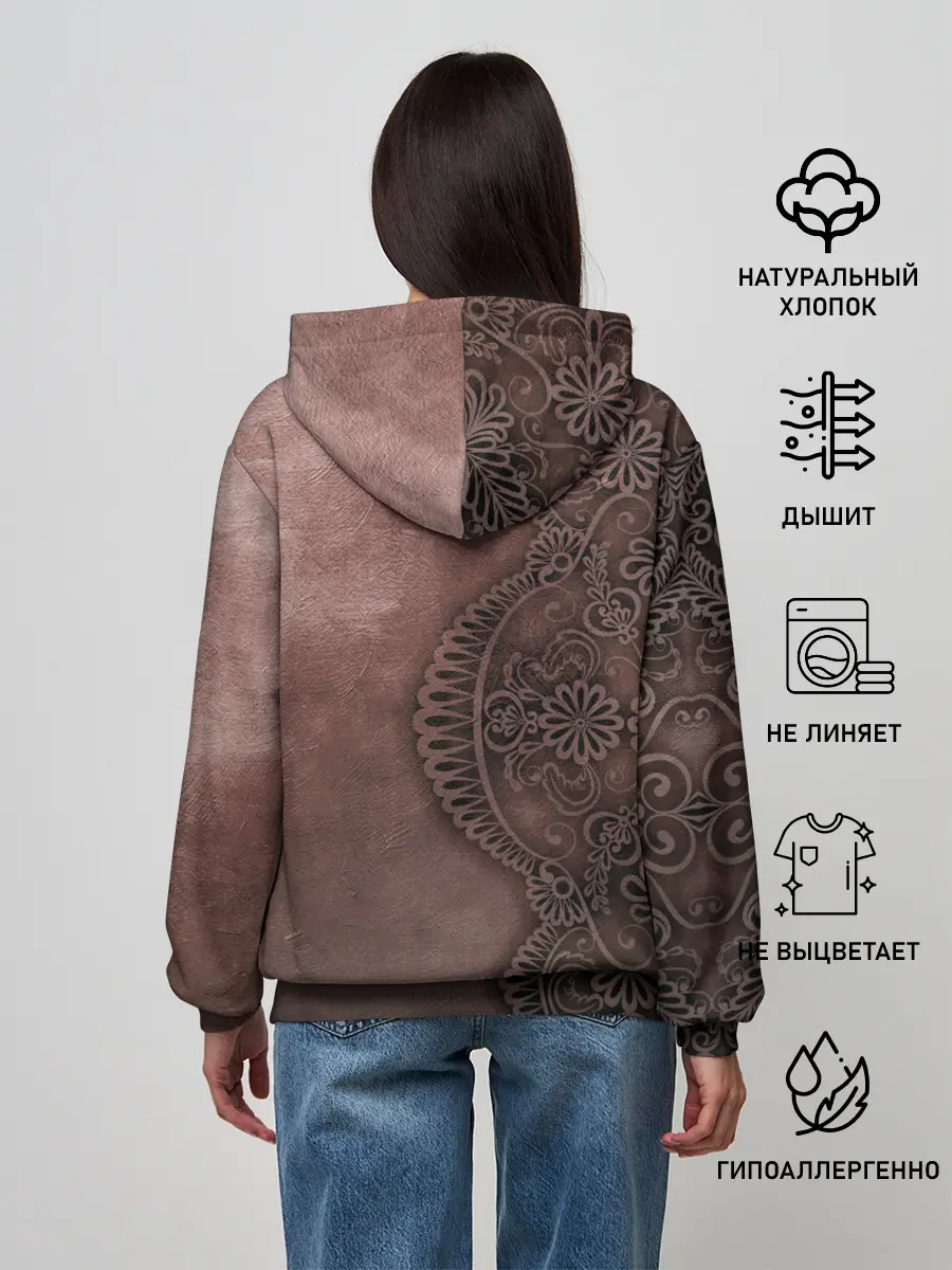 Женское худи / Lace, Pattern