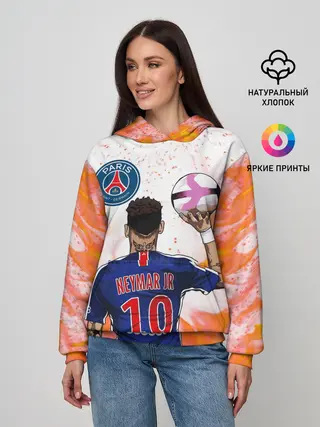 Женское худи / НЕЙМАР / NEYMAR / ПСЖ