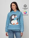 Женское худи / Пингвин