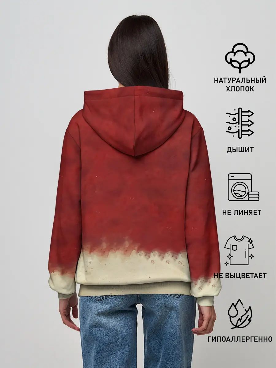 Женское худи / Аста с мечом Чёрный клевер