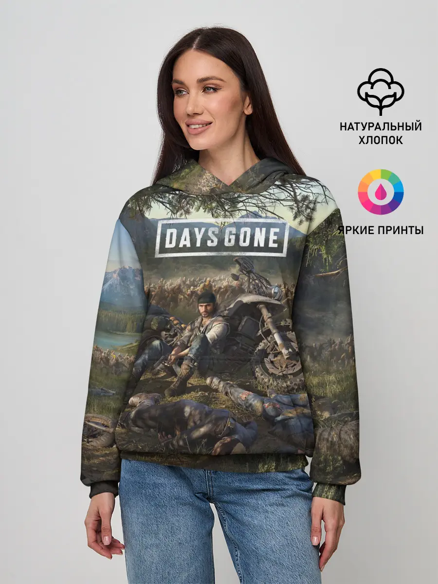 Женское худи / Days gone Дикон и толпа фриков