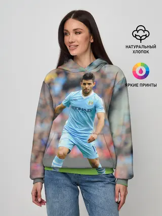 Женское худи / Серхио Агуэро