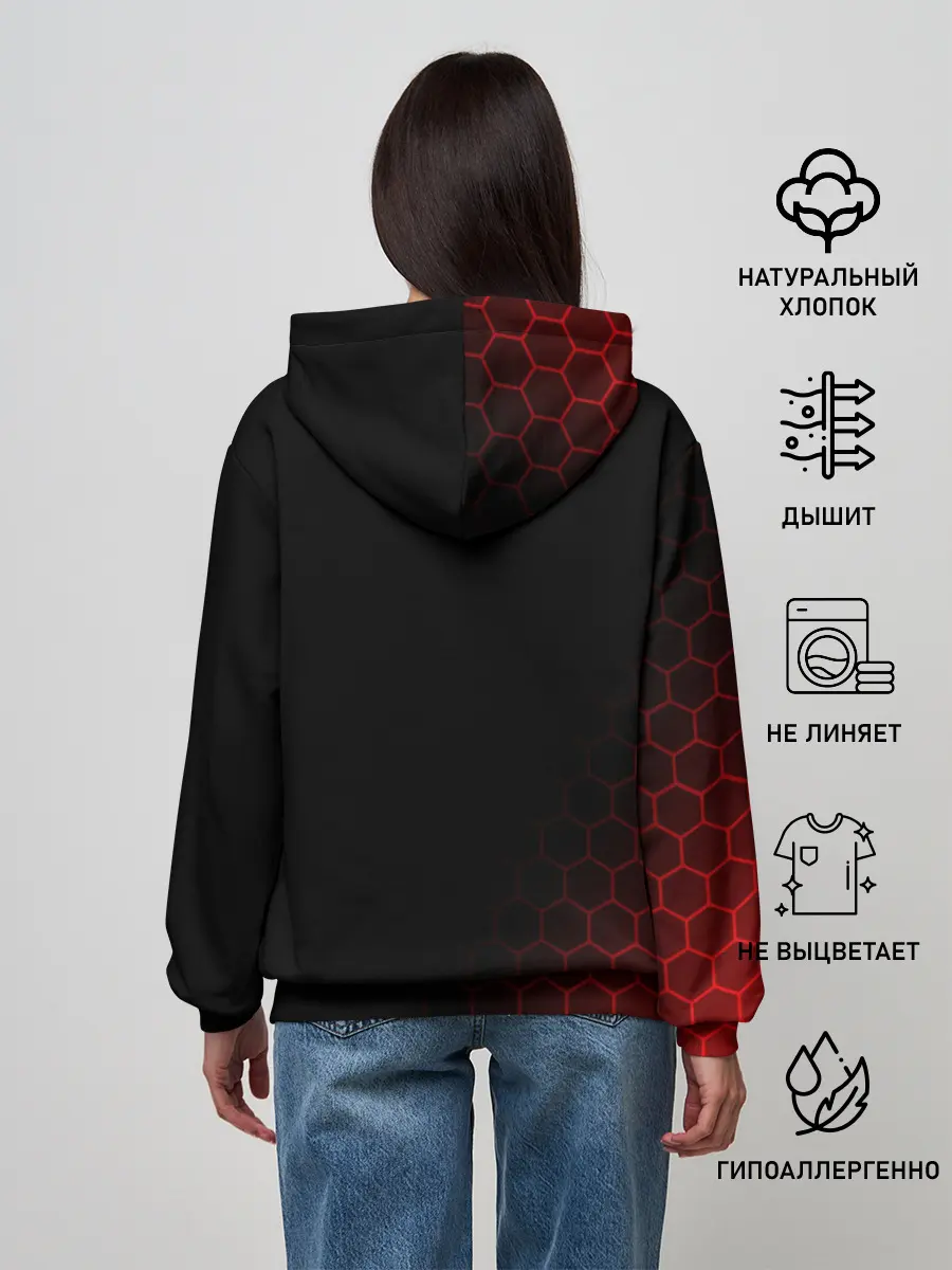 Женское худи / LIVERPOOL / ЛИВЕРПУЛЬ / СПОРТ