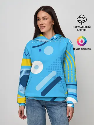 Женское худи / Геометрические фигуры