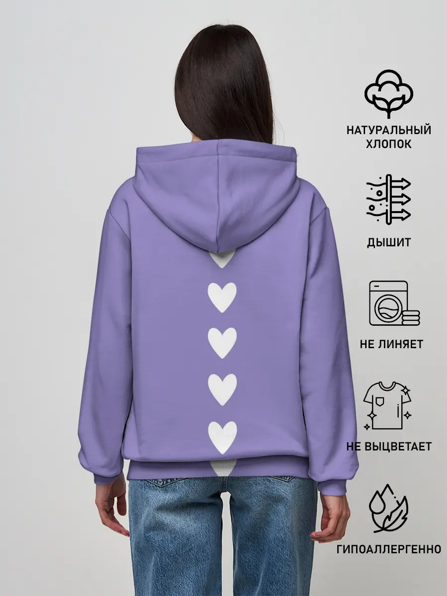 Женское худи / Love Kaguya Shinomiya