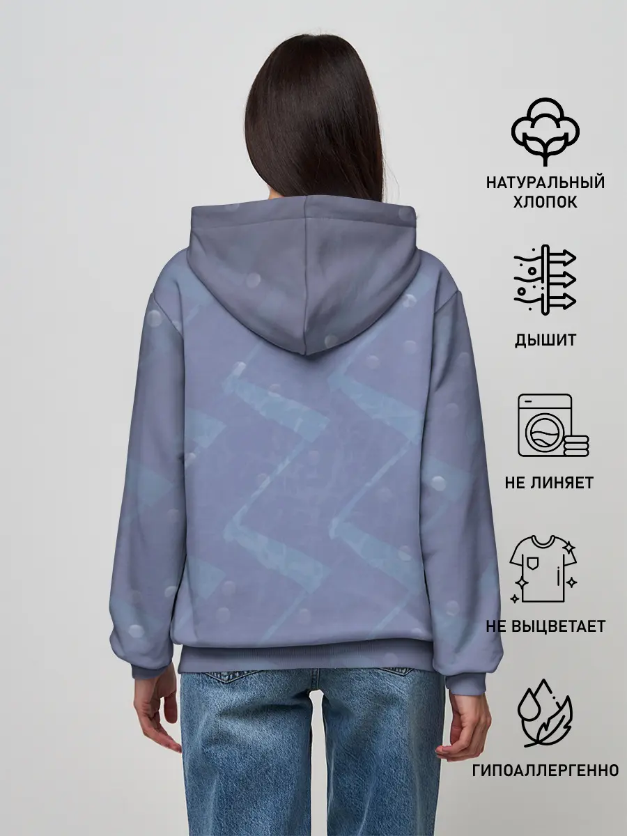 Женское худи / Акула