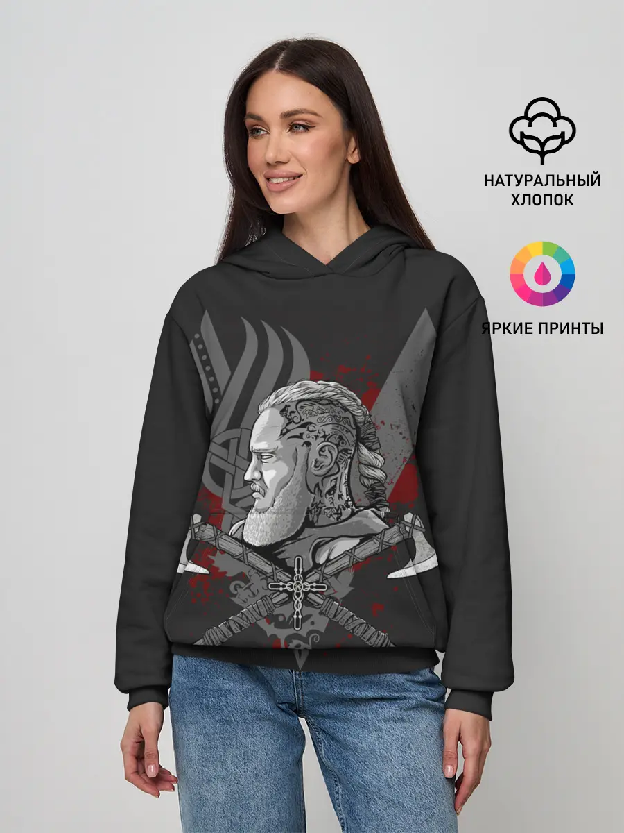 Женское худи / Vikings Art