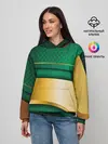 Женское худи / GREEN GOLD 3D