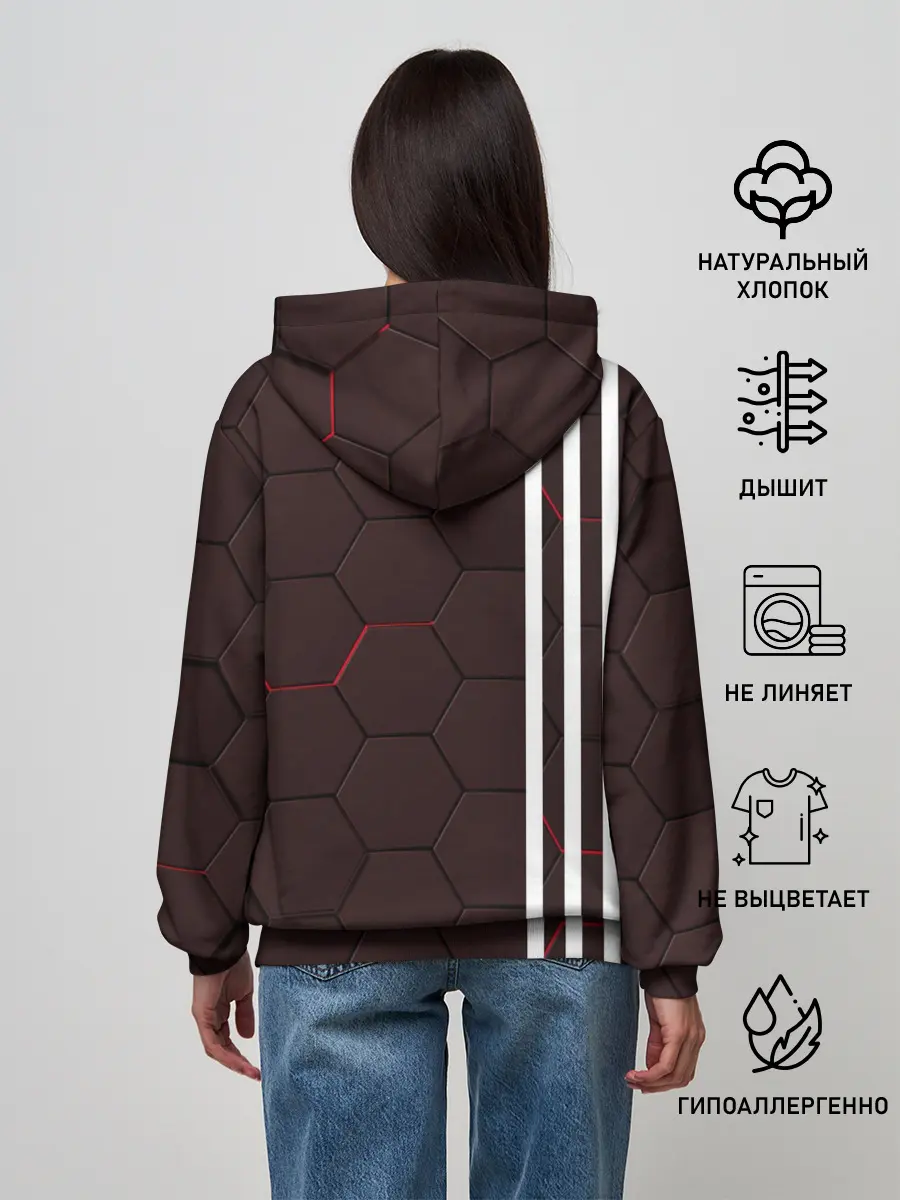 Женское худи / МАНЧЕСТЕР / MANCHESTER / ПЛИТЫ