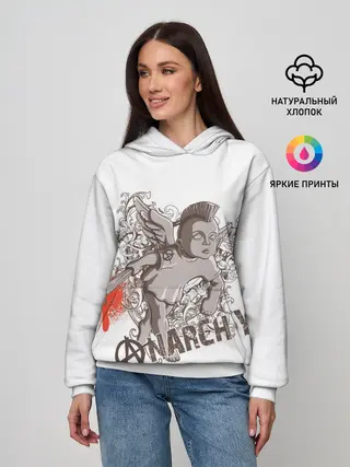 Женское худи / АНГЕЛ АНАРХИИ