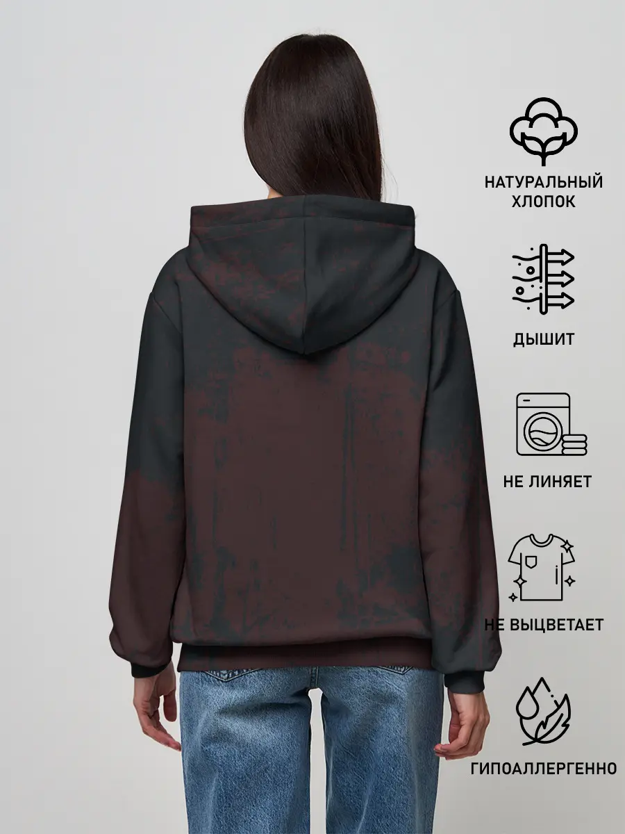 Женское худи / Nero