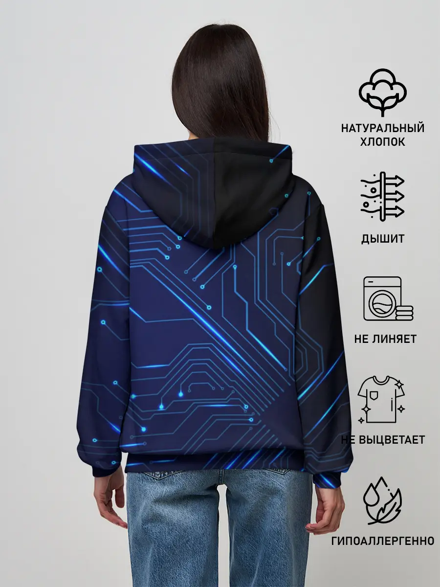 Женское худи / Кибер-Dragon