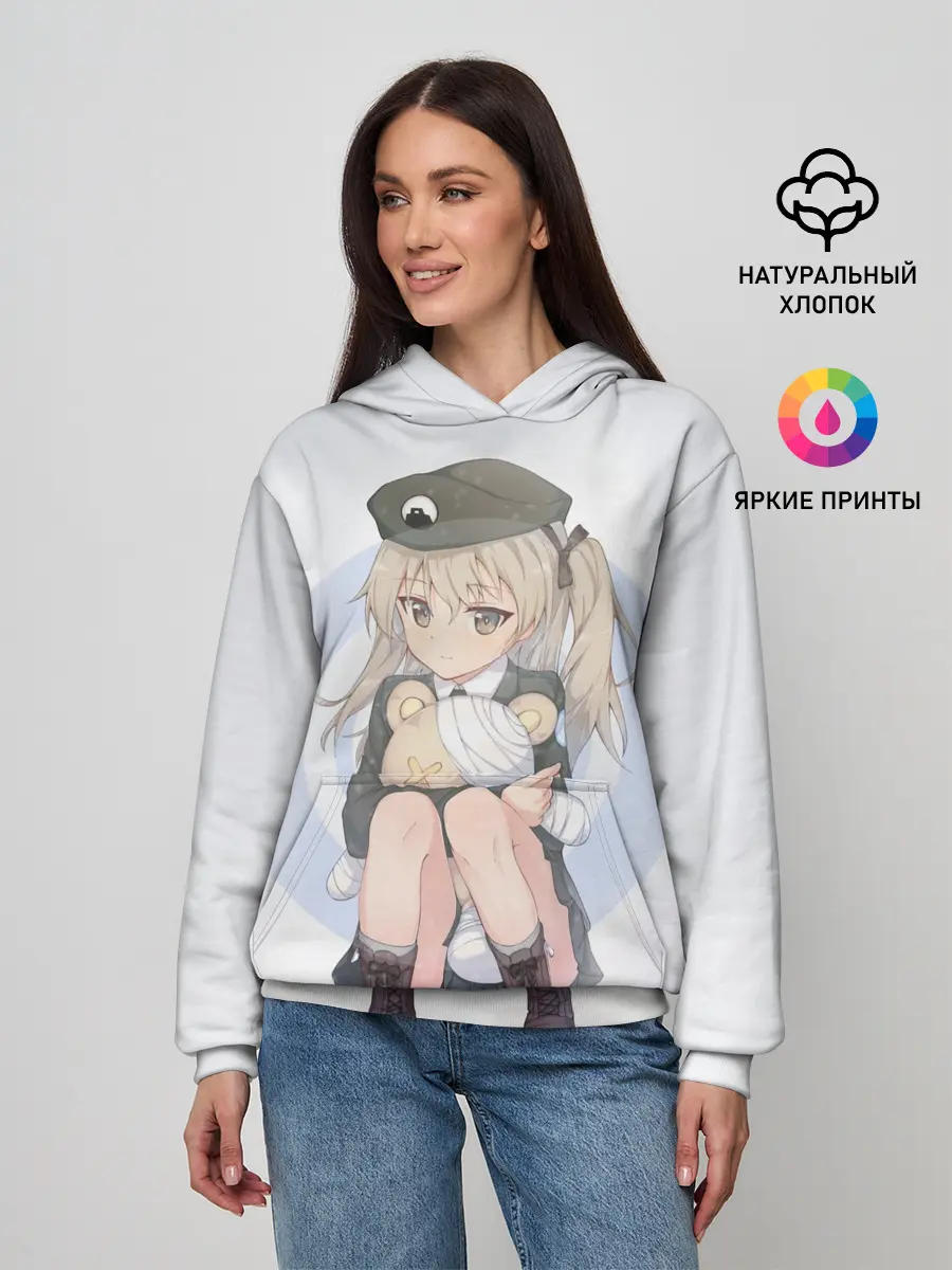 Женское худи / Girls und Panzer