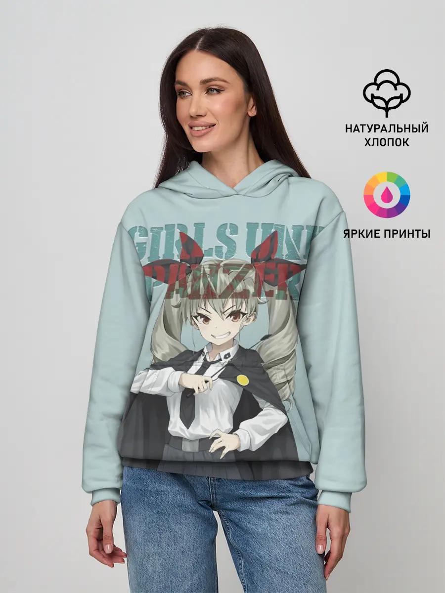 Женское худи / Girls und Panzer