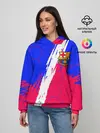 Женское худи / FC BARCELONA / ФК БАРСЕЛОНА