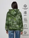 Женское худи / Canvas Green Camo