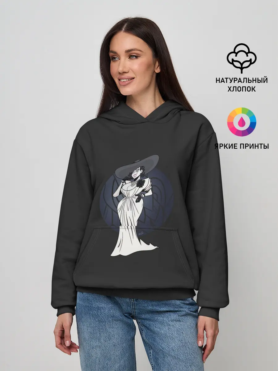 Женское худи / Resident Evil. Lady Dimitrescu