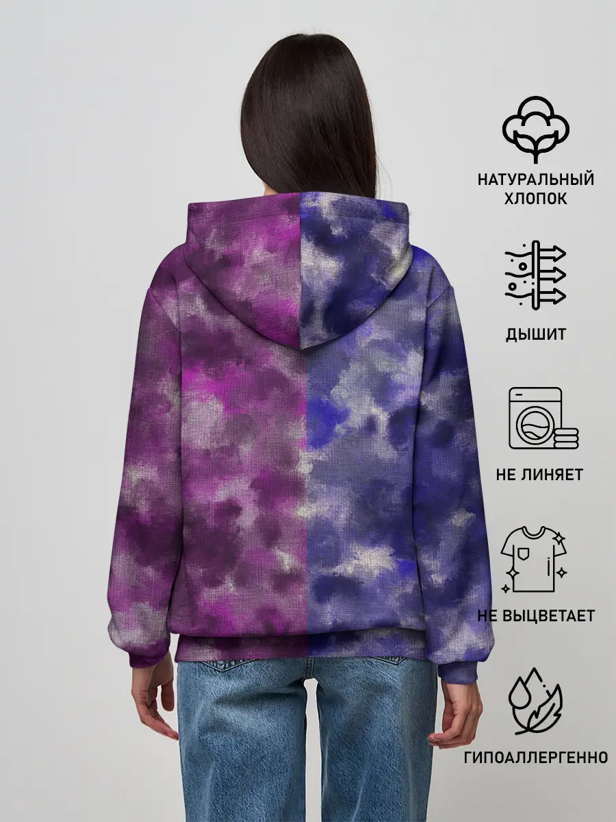 Женское худи / Sides Camouflage