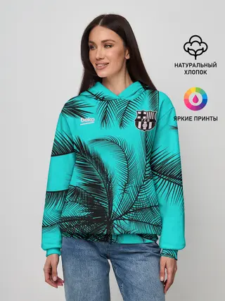 Женское худи / FC Barcelona | Pre-Match