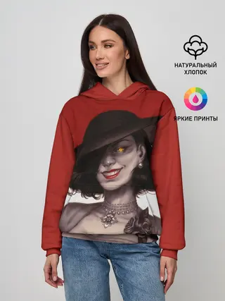 Женское худи / Леди Димитреску из Резидента