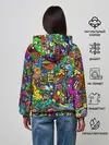 Женское худи / Веселые узоры