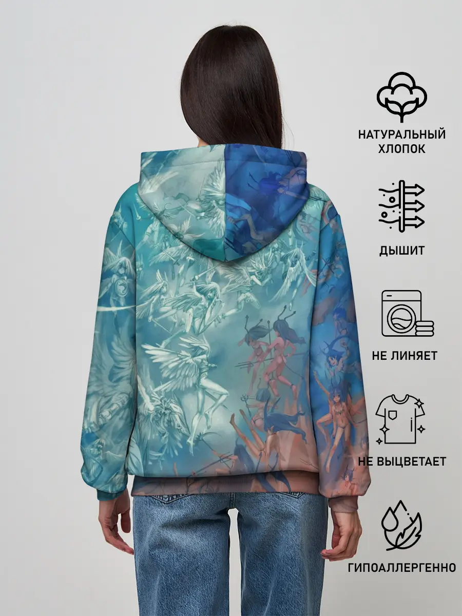 Женское худи / Ангелы и Демоны