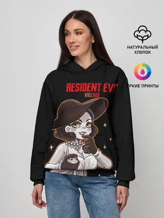 Женское худи / Resident Evil Димитреску
