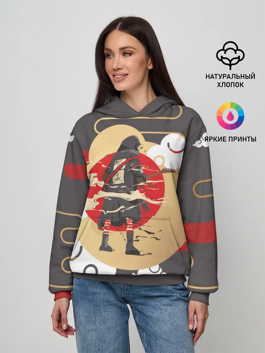 Женское худи / Ниндзя. Япония