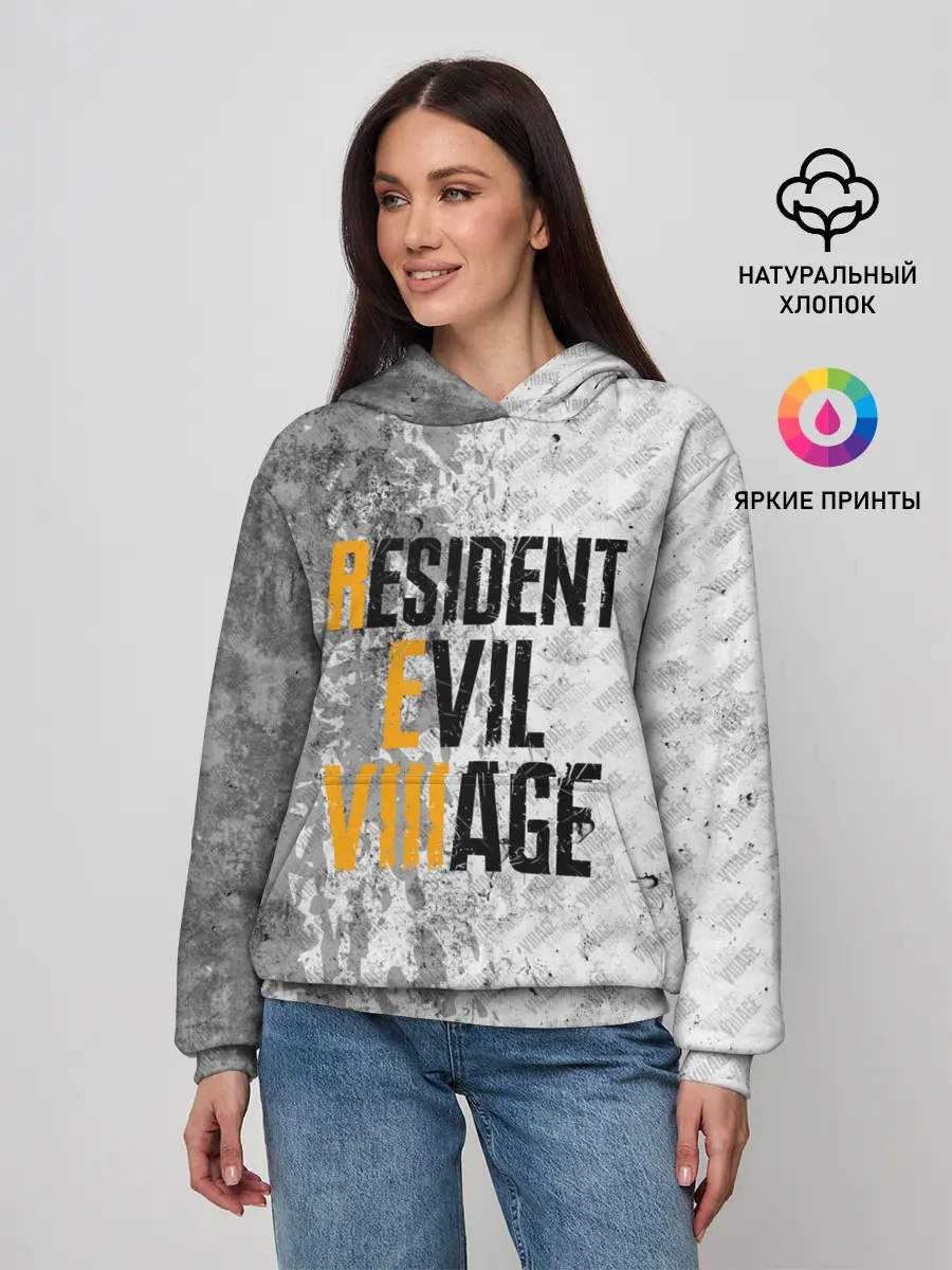 Женское худи / RESIDENT EVIL VILLAGE | ГРАНЖ