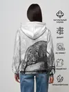 Женское худи / Тигр и змея