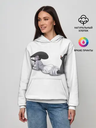 Женское худи / Tall Vampire Lady. RE