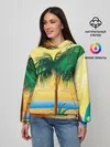 Женское худи / Пляж