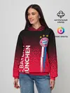 Женское худи / ФК БАВАРИЯ / BAYERN / МЮНХЕН